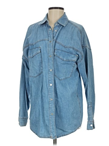 mavi Long Sleeve Button-Down Shirt (view 1)