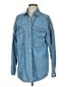 mavi Blue Long Sleeve Button-Down Shirt Size S - photo 1