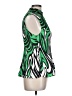 Serenade Green Sleeveless Blouse Size L - photo 4