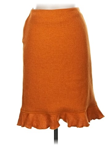 Moschino Cheap And Chic Wool Skirt (view 2)