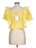 Assorted Brands Yellow Sleeveless Blouse Size L - photo 2