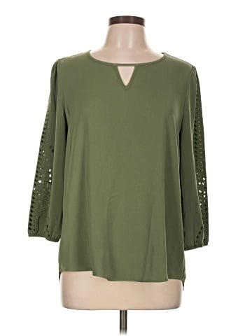 Market and Spruce 3/4 Sleeve Blouse (view 1)