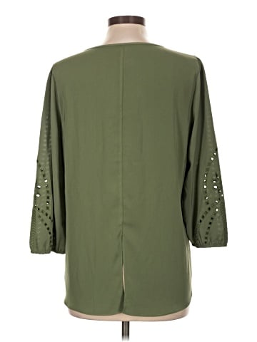 Market and Spruce 3/4 Sleeve Blouse (view 2)