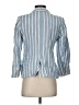 Ann Taylor LOFT Stripes Blue Blazer Size 4 - photo 2