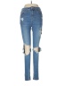 Wild Fable Hearts Blue Jeans Size 6 - photo 1