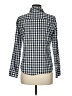 J.Crew 100% Cotton Checkered-gingham Blue Long Sleeve Button-Down Shirt Size 8 - photo 2