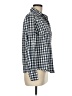 J.Crew 100% Cotton Checkered-gingham Blue Long Sleeve Button-Down Shirt Size 8 - photo 4