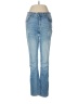 FRYE Hearts Blue Jeans Size 6 - photo 1