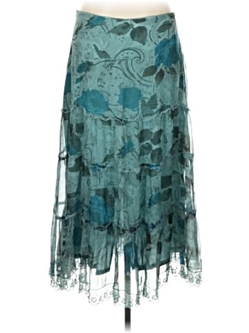 Tess Silk Skirt (view 2)