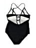 Unbranded Solid Black One Piece Swimsuit Size XL - photo 2