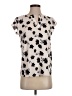 Ivanka Trump Ivory Short Sleeve Blouse Size XS - photo 1