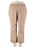 Lands' End Solid Tan Khakis Size 18 - photo 1