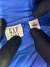 Gap Kids 100% Nylon Solid Blue Snow Jacket Size XL (kids) - photo 3