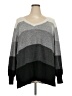 Lane Bryant Color Block Gray Pullover Sweater Size 26 - 28 Plus - photo 1