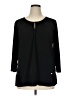 Ellen Tracy Black 3/4 Sleeve Blouse Size XL - photo 1