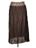 Work to Weekend Brown Casual Skirt Size 10 - photo 1