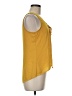 Wishful Park 100% Polyester Yellow Sleeveless Blouse Size M - photo 4