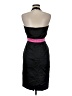 Spenser Jeremy 100% Polyester Color Block Black Cocktail Dress Size 6 - photo 2
