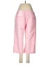 Adidas 100% Polyester Solid Pink Casual Pants Size 8 - photo 2