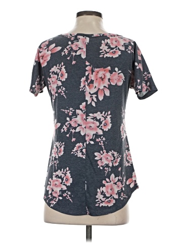 Tickled Teal Short Sleeve Top (view 2)