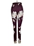Athleta Floral Burgundy Leggings Size XS - photo 2