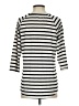 Tickled Teal Stripes Ivory 3/4 Sleeve Top Size S - photo 2
