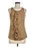 Nap Tan Sleeveless Blouse Size M - photo 1