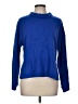 Impressions Solid Blue Turtleneck Sweater Size M - photo 1