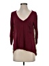 Ezra Burgundy 3/4 Sleeve Top Size S - photo 1