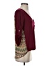 Ezra Burgundy 3/4 Sleeve Top Size S - photo 4