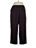 Sag Harbor Solid Black Dress Pants Size 16 - photo 1