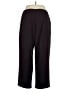 Sag Harbor Solid Black Dress Pants Size 16 - photo 2