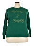 Lane Bryant Green Pullover Sweater Size 22 - 24 Plus - photo 1