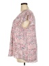 Carolina Belle 100% Polyester Pink Short Sleeve Blouse Size 2X - photo 5