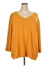 Lane Bryant Yellow Pullover Sweater Size 26 - 28 Plus - photo 1