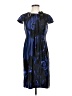 Taylor 100% Silk Blue Cocktail Dress Size 4 - photo 1