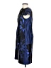 Taylor 100% Silk Blue Cocktail Dress Size 4 - photo 5