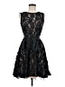 Betsy & Adam 100% Polyester Black Cocktail Dress Size 6 - photo 1