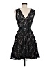 Betsy & Adam 100% Polyester Black Cocktail Dress Size 6 - photo 2