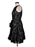 Betsy & Adam 100% Polyester Black Cocktail Dress Size 6 - photo 5