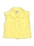Guess Yellow Denim Vest Size 4 - photo 1