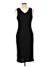 Mossimo 100% Cotton Solid Black Cocktail Dress Size L - photo 2