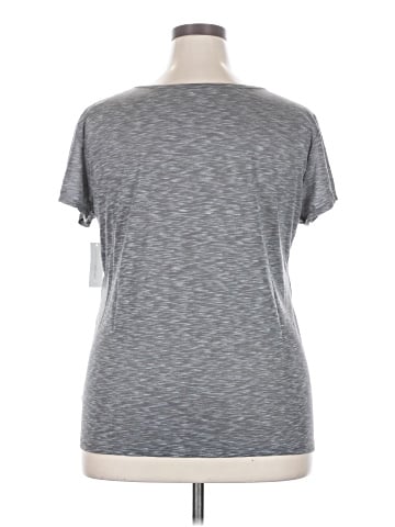 New York & Company Short Sleeve T-Shirt (view 2)
