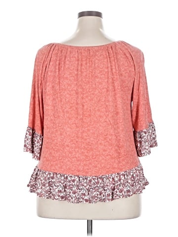 Style&Co 3/4 Sleeve T-Shirt (view 2)