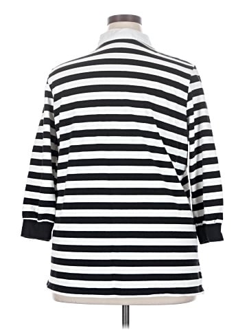 Laura Scott Long Sleeve Polo (view 2)