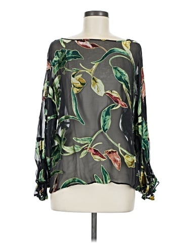 White House Black Market 3/4 Sleeve Blouse (view 1)