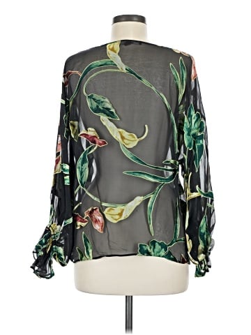 White House Black Market 3/4 Sleeve Blouse (view 2)