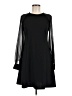 Calvin Klein Solid Black Cocktail Dress Size 6 - photo 1