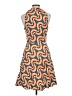 ModCloth Print Orange Cocktail Dress Size 6 - photo 2