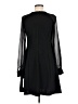 Calvin Klein Solid Black Cocktail Dress Size 6 - photo 2